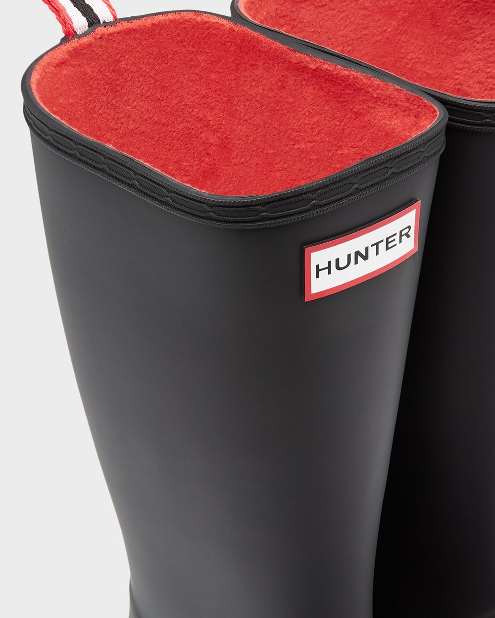 Bottes Play Hunter Original Insulated Tall Rain Femme Noir FVOWUAG-76